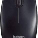 Logitech M90 USB Wired Mouse - Black