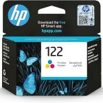 HP CH562HK Standard 122 Tri-Color Original Ink Cartridge - Cyan, Magenta, Yellow
