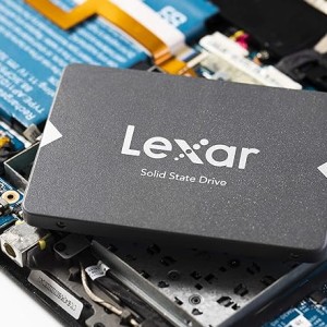 Lexar NS100 2.5-Inch SATA III 6GB/s Internal SSD, 128GB Capacity, Gray