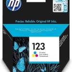 Hp 123 Tri-Color Original Ink Cartridge